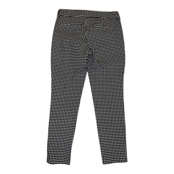 Old Navy Women's‎ Pixie Pant Size 2 Black Houndstooth Skinny Casual - Picture 2 of 6
